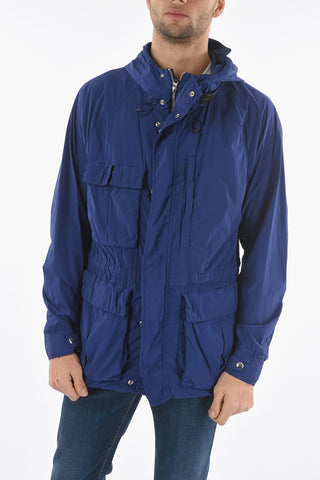 Solid Color MARINA Windbreaker With Drawstring