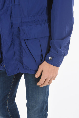 Solid Color MARINA Windbreaker With Drawstring