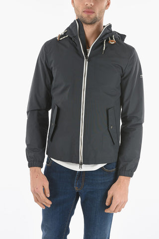 PENN-RICH Nylon TASLAN Windbreaker with Flap Pockets