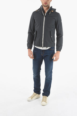 PENN-RICH Nylon TASLAN Windbreaker with Flap Pockets