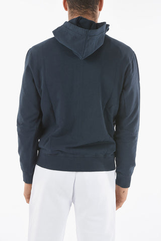 Solid Color Hoodie with Embroidery Logo