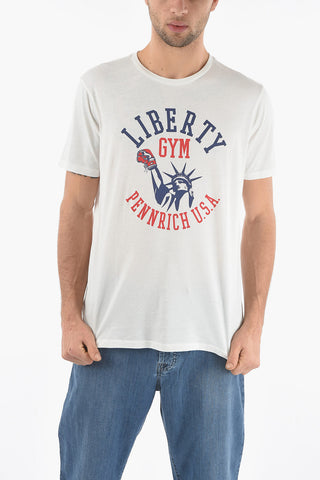 PENN-RICH T-Shirt UNIVERSITY con Stampa sul Fronte