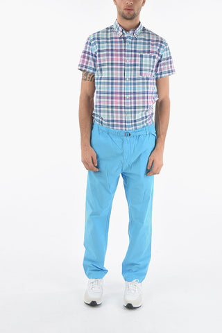 Cotton Poplin Trousers PAPERY Comfort Fit