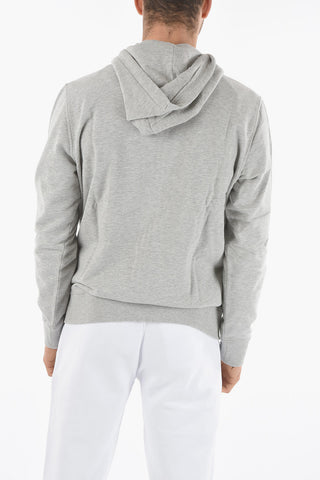 Hooded Sweatshirt with Zip Closure