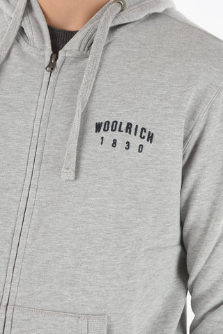 Hooded Sweatshirt with Zip Closure