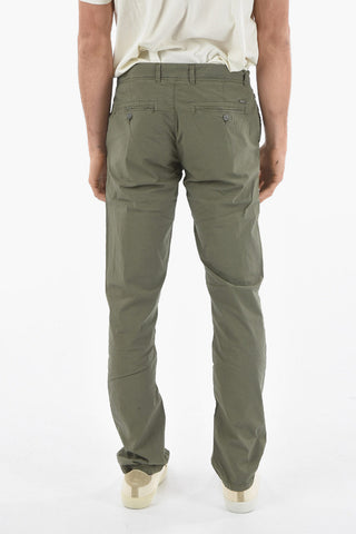 Pantaloni Chino in Popeline di Cotone Regular fit