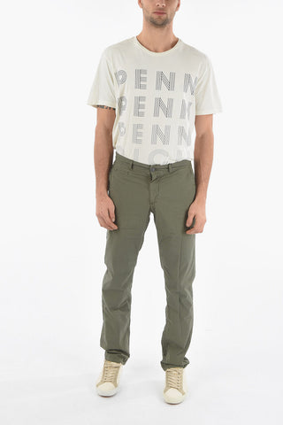 Pantaloni Chino in Popeline di Cotone Regular fit