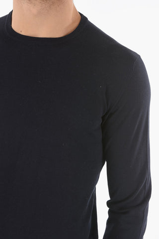 Lightweight Cotton CREPE Crew-Neck T-shirt