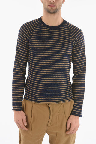 Striped Crew-Neck Sweater