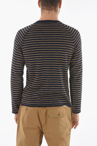 Striped Crew-Neck Sweater
