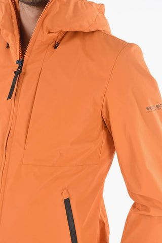 Solid Color PACIFIC Windbreaker With Hood