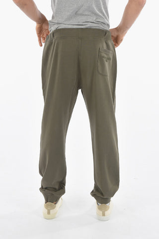 Patch Pockets Joggers with Ribbed Cuffed