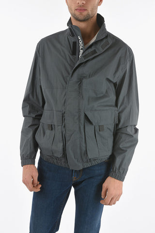 Solid Color PAPERY Jacket with Hidden Closure