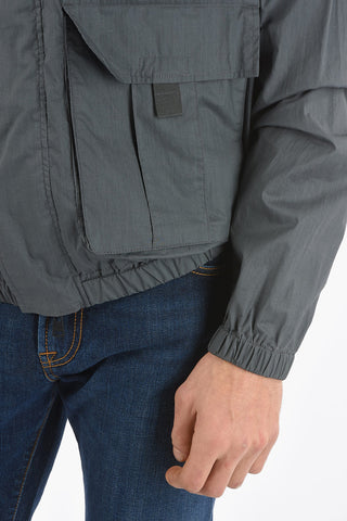 Solid Color PAPERY Jacket with Hidden Closure