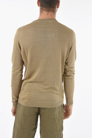 Flax Crew-neck Sweater