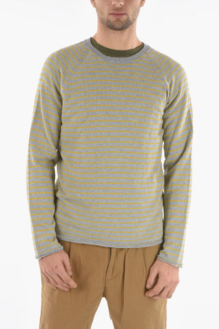 Striped Crew-Neck Sweater