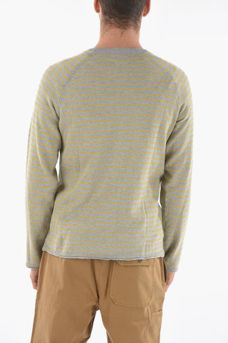 Striped Crew-Neck Sweater
