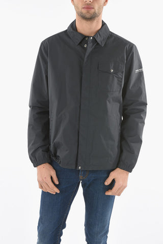 PENN-RICH Nylon TASLAN Overshirt with Patch Breast Pocket