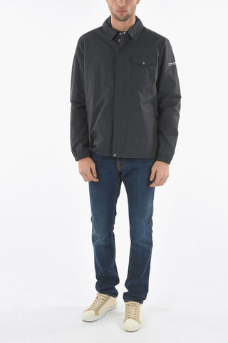 PENN-RICH Nylon TASLAN Overshirt with Patch Breast Pocket
