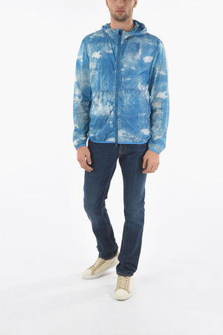 Shaded Effect  SOUTH BAY Windbreaker with Hood