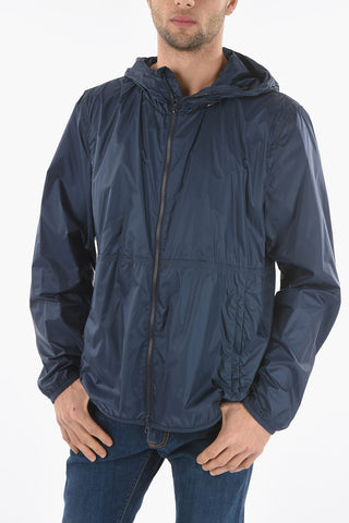 Solid Color  SOUTH BAY Windbreaker with Hood