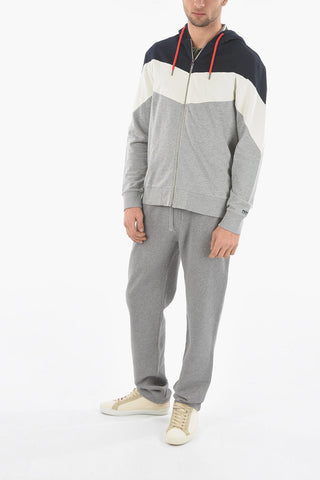 PENN-RICH Color Block Basic Hoodie