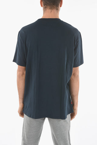 Crew-Neck T-Shirt with Breast Pocket