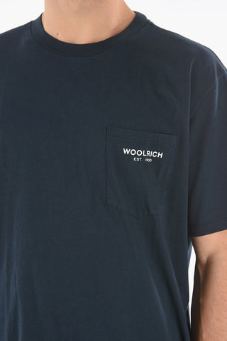 Crew-Neck T-Shirt with Breast Pocket