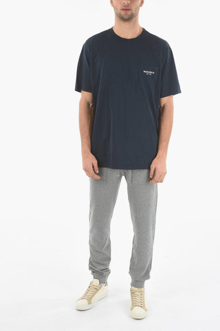 Crew-Neck T-Shirt with Breast Pocket