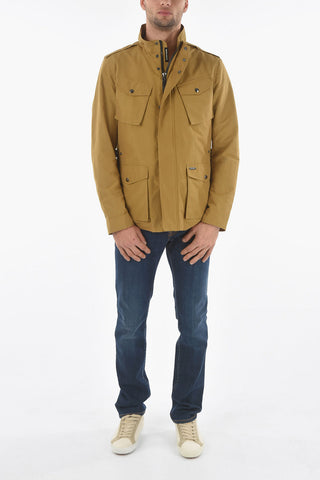 Hidden Closure Utility Jacket