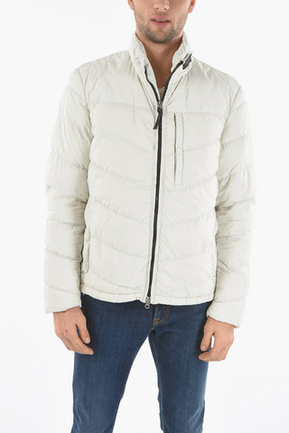 3 Pockets SUNDANCE Down Jacket with Contrasting Zip