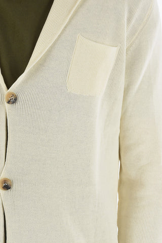 Cardigan in Cotone con Taschino