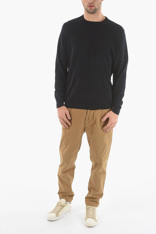 Cotton Crew-neck Sweater
