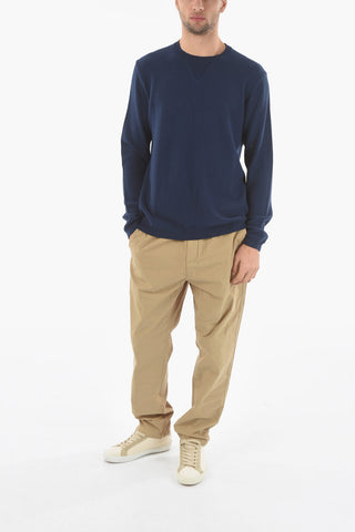 Maglia Girocollo Rice Stitch in Cotone