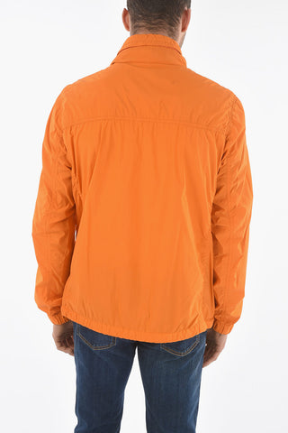 Solid Color SLIKKER Jacket with Extractable Hood