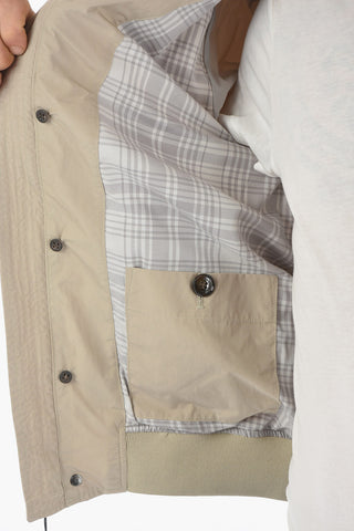 Hidden Closure CLUB Jacket with Flap Pockets