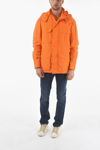 Utility Jacket with Removable Inner and Hood