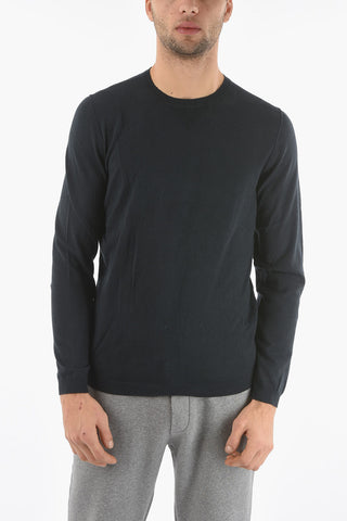 Lightweight Cotton Crew-Neck Sweater