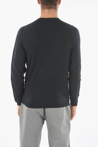 Lightweight Cotton Crew-Neck Sweater