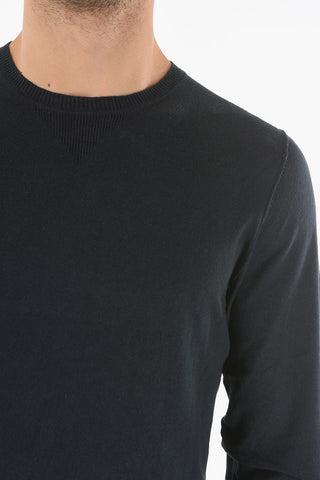 Lightweight Cotton Crew-Neck Sweater