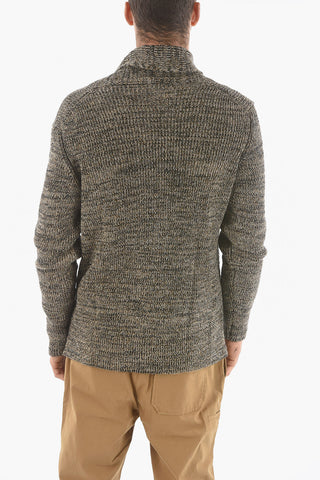 Kable-Knit Linen and Cotton Maxi Cardigan