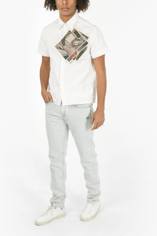 Short Sleeved FOWLER Shirt With Patch
