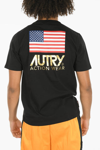 Logo Print Short Sleeved Crewneck T-shirt