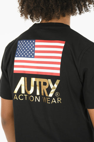 Logo Print Short Sleeved Crewneck T-shirt