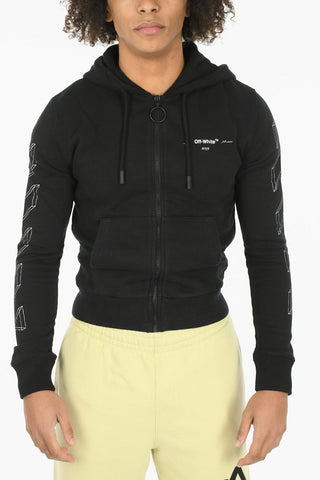Printed DIAF 3D CARRYOVER Zipped Hoodie