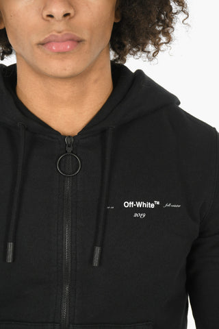 Printed DIAF 3D CARRYOVER Zipped Hoodie