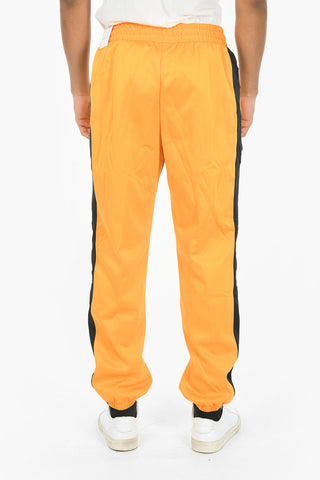 Fleeced Two-Tone 2 Pockets Joggers