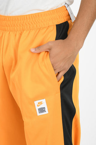 Fleeced Two-Tone 2 Pockets Joggers