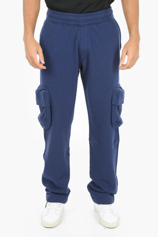 Printed Joggers With Pockets And Ankle Drawstrings