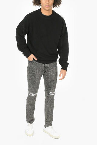 Wool Blend Crewneck Sweatshirt